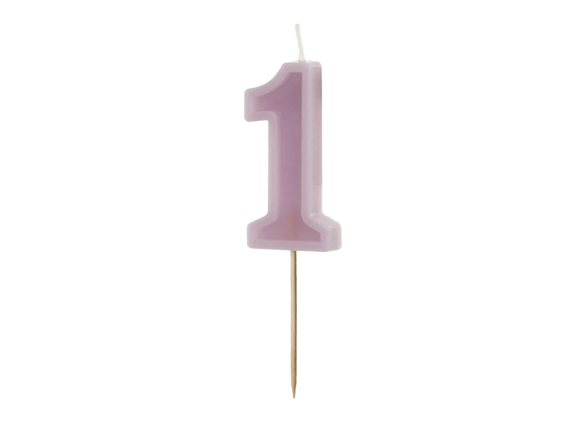 1 Jaar Kaars Nude 10cm