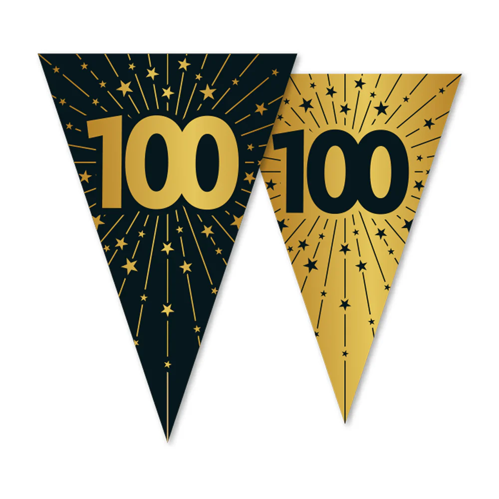 100 Jaar Slinger Goud Zwart 10m