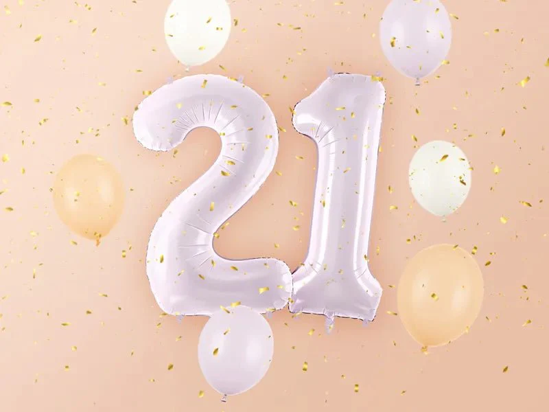 2 Jaar Cijfer Ballon Paars Leeg 72cm - Image 3