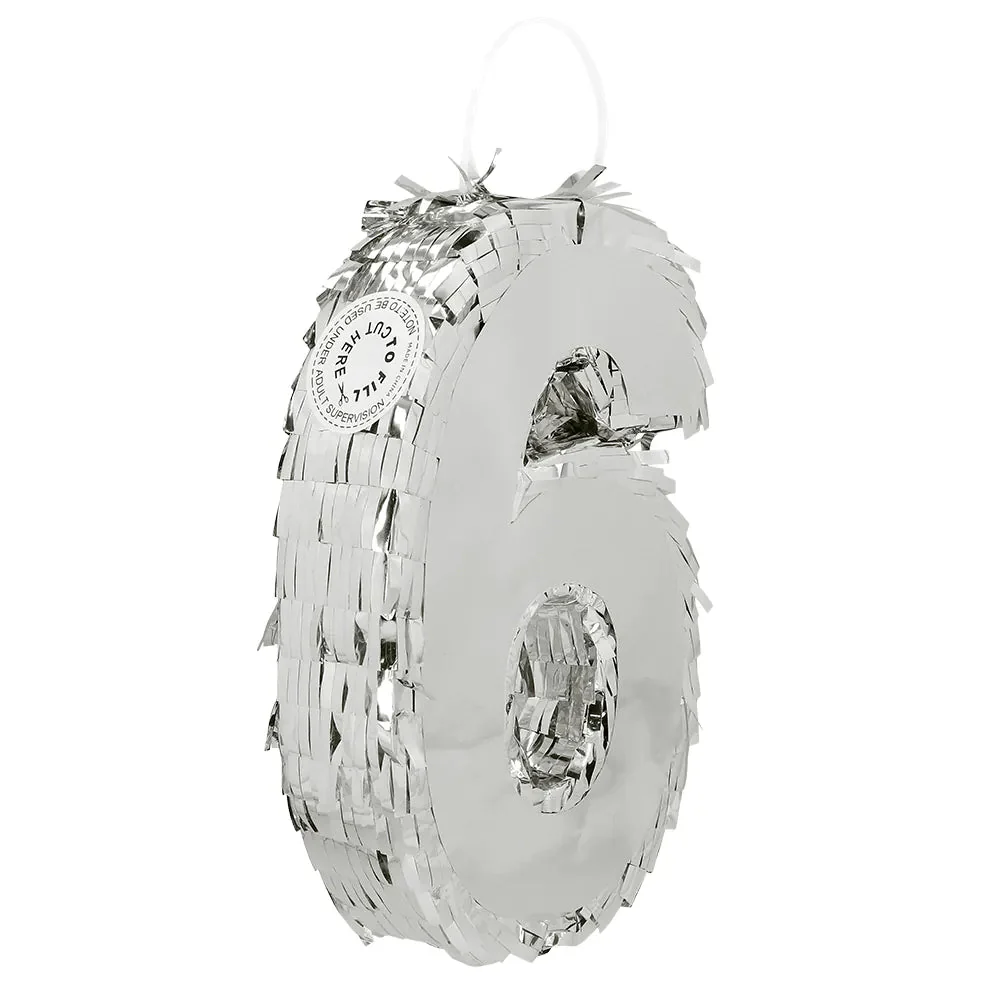 6 Jaar Pinata Zilver - Image 3