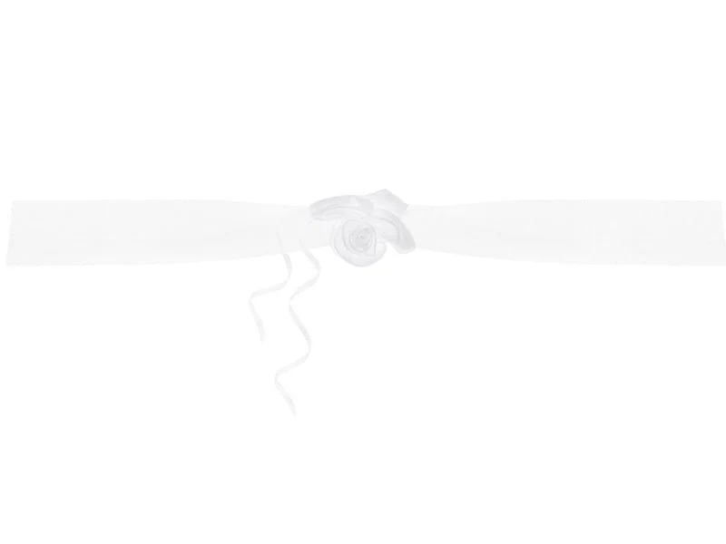 Autodecoratie Bloem Wit 1,8m 2st