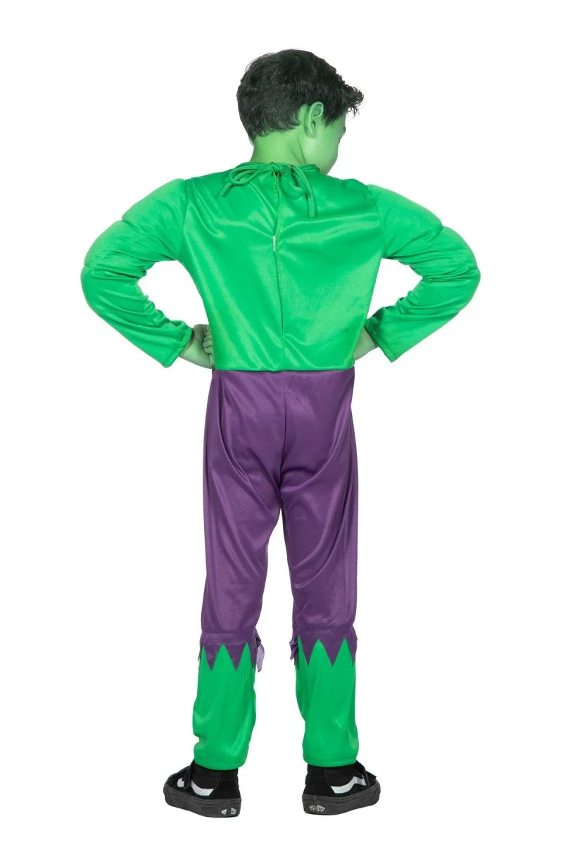 Avengers Kostuum Groen Jongen Monster - Image 3