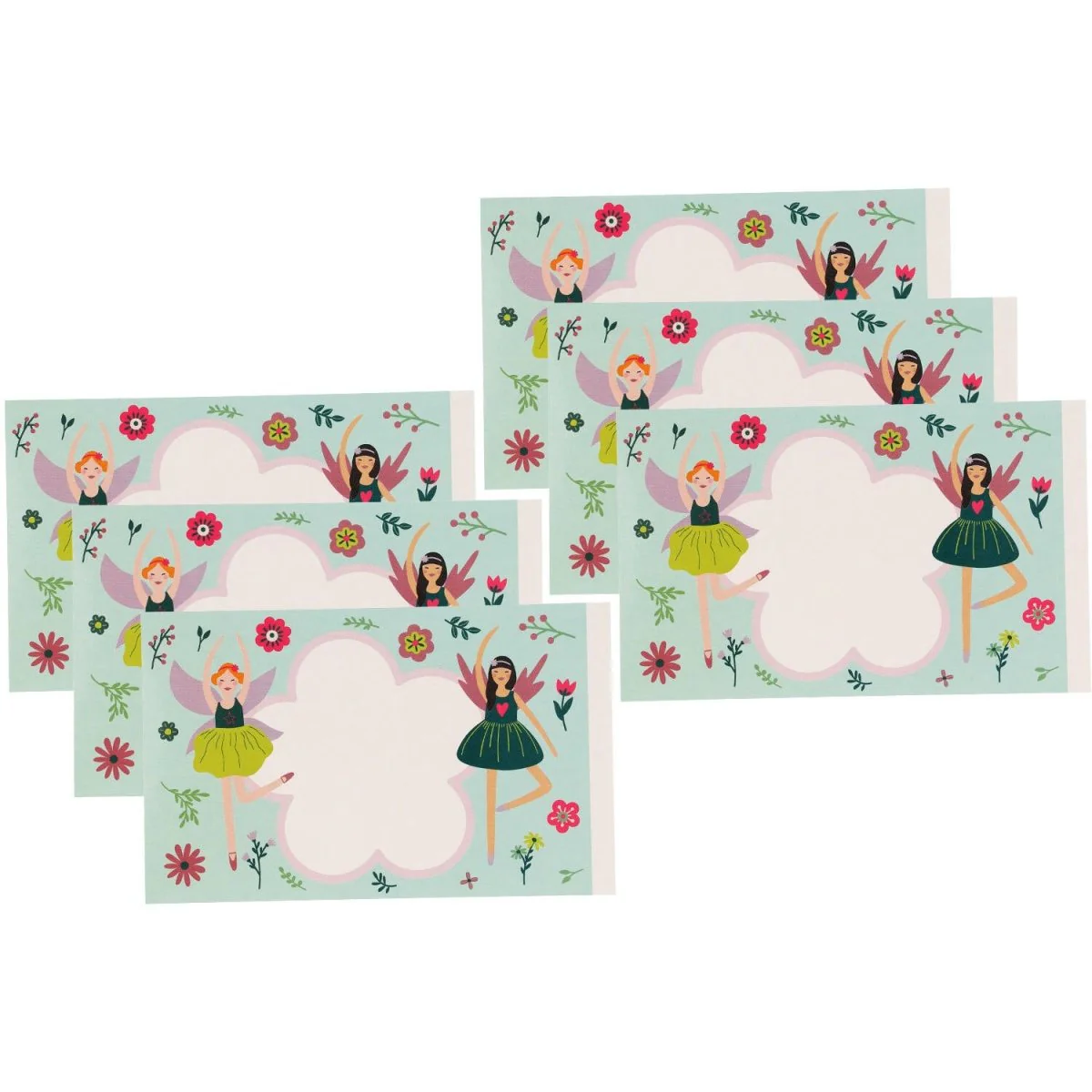 Ballerina Stickers Bellenblaas 6st