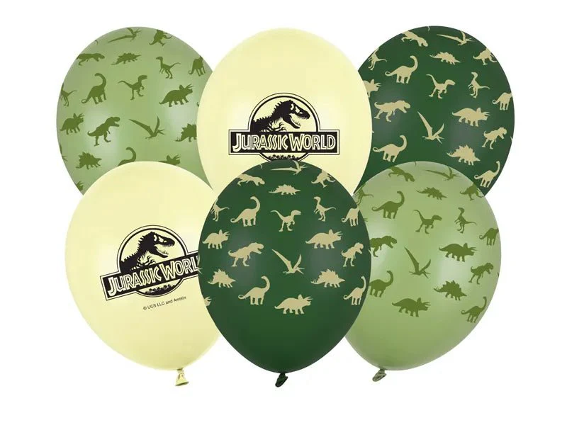 Ballonnen 30 cm, Jurassic World, mix