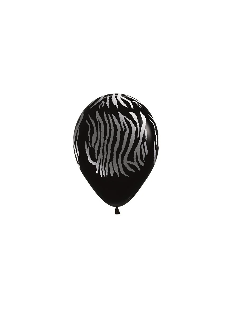 Ballonnen Animal Print Metallic Ink 12cm 50st - Image 3