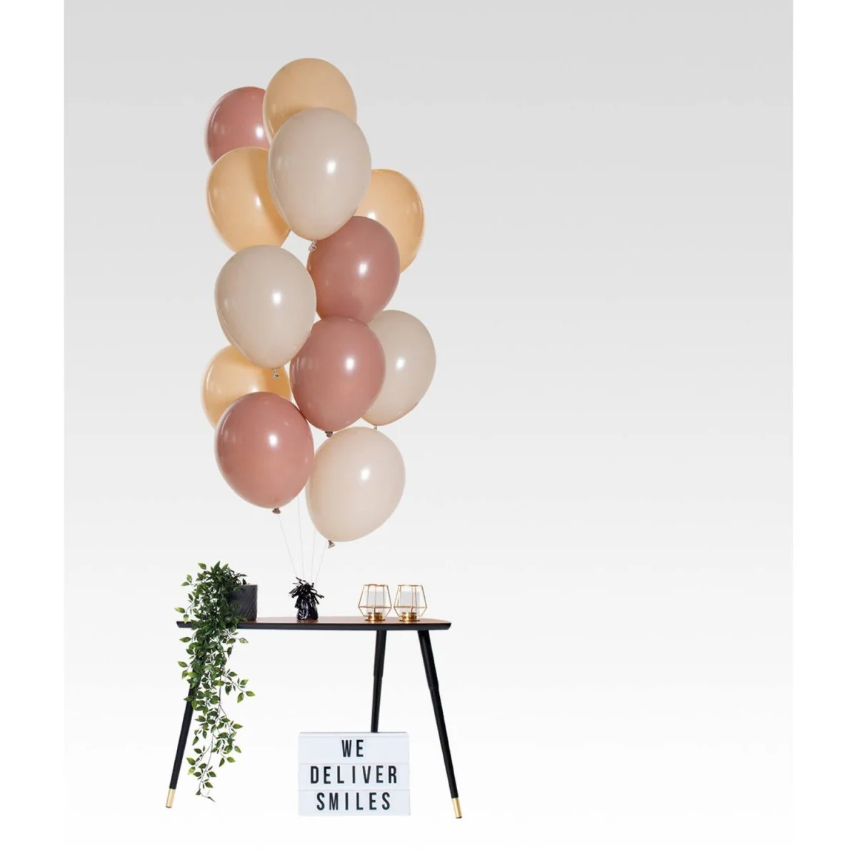 Ballonnen Blush Crush 33cm - 12 stuks - Image 2