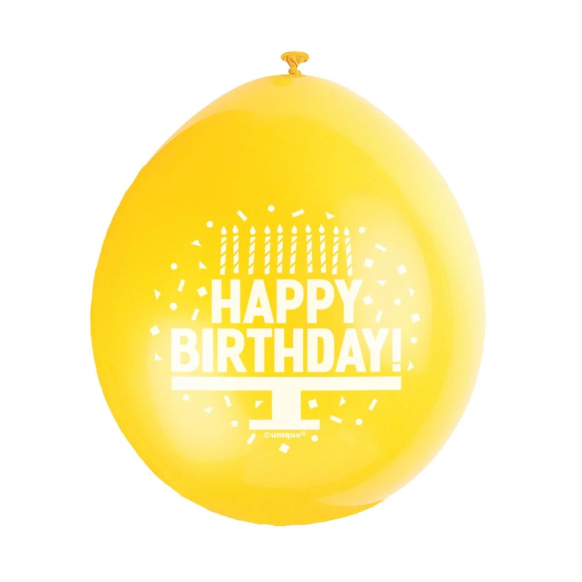 Ballonnen Happy Birthday 28cm 10st - Image 4