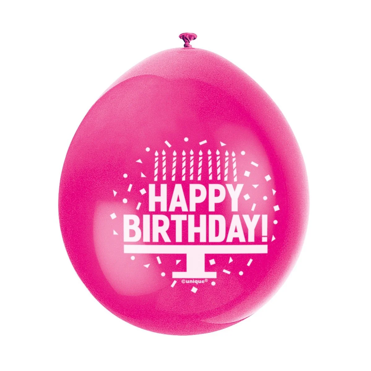 Ballonnen Happy Birthday 28cm 10st - Image 7