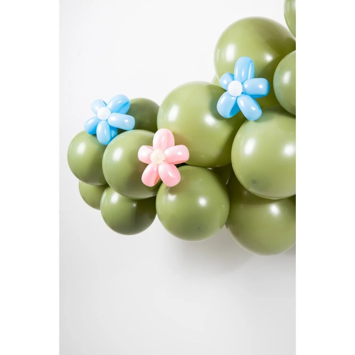 Ballonnen Olive Green 33cm - 50 stuks - Image 4