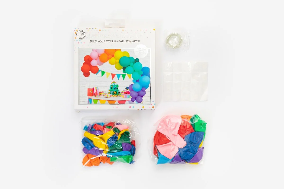 Ballonnenboog Zelf Maken Set Regenboog 4m - Image 3
