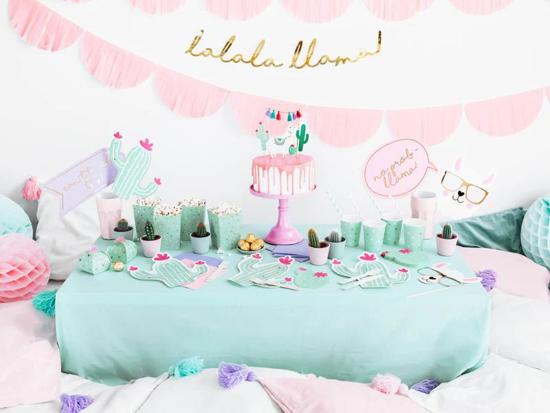 Banner Lalala Llama Goud 82cm - Image 6