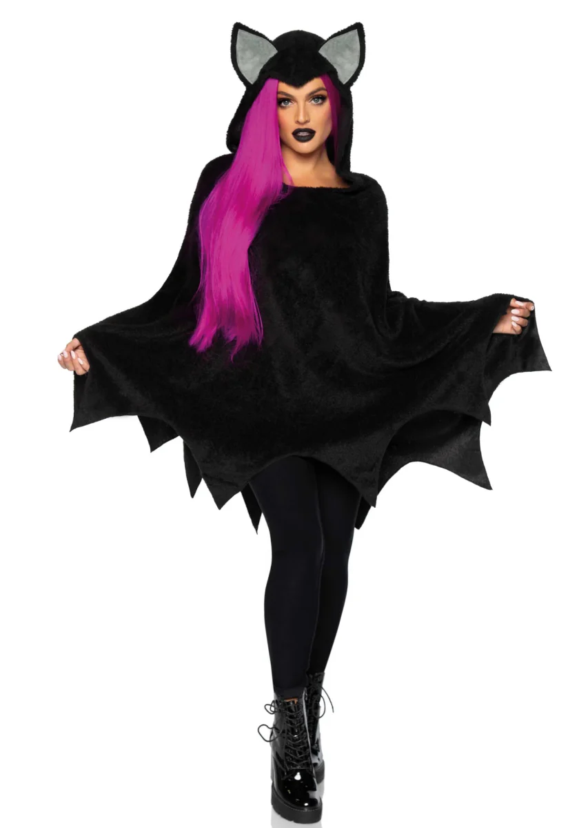 Batgirl Poncho Dames Leg Avenue - Image 3