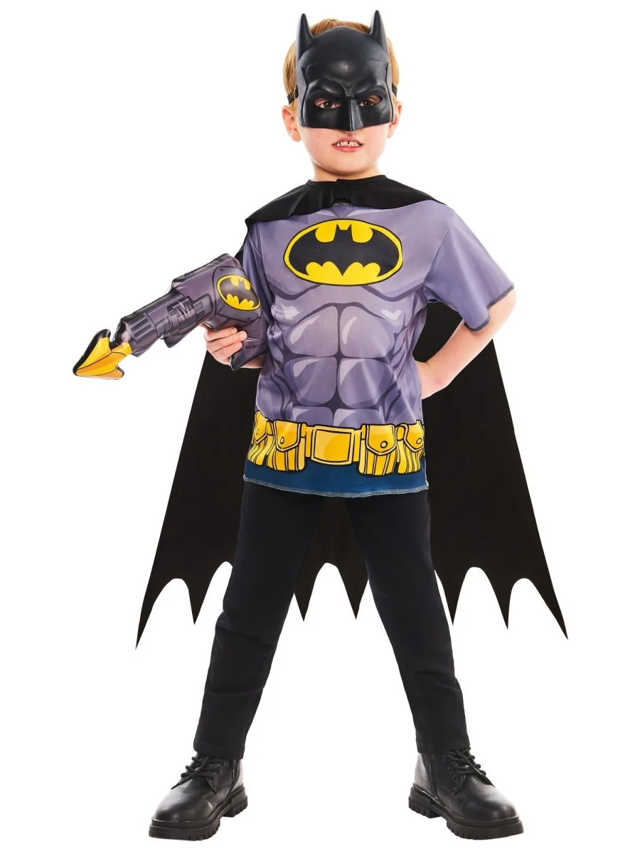 Batman Verkleedset Jongen 4 delig - Image 6