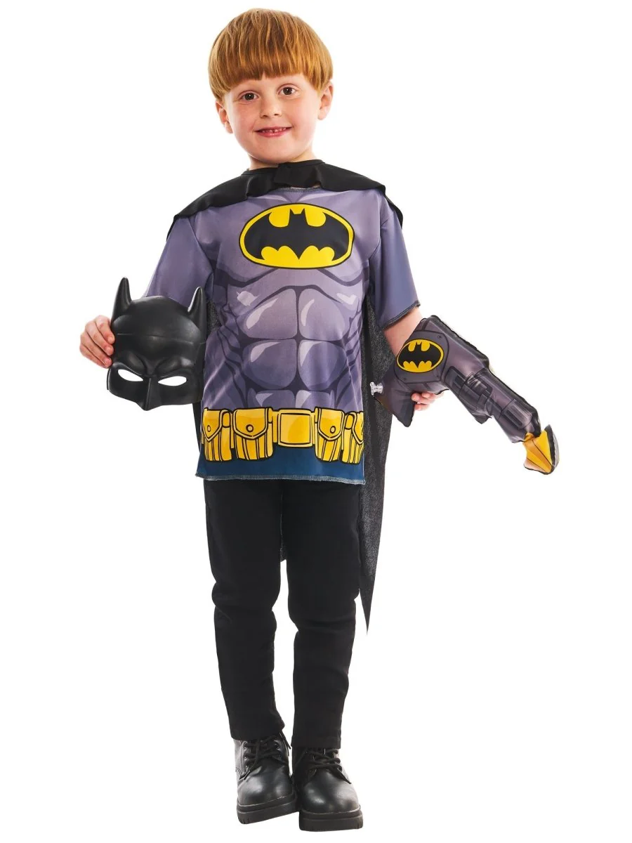 Batman Verkleedset Jongen 4 delig - Image 7