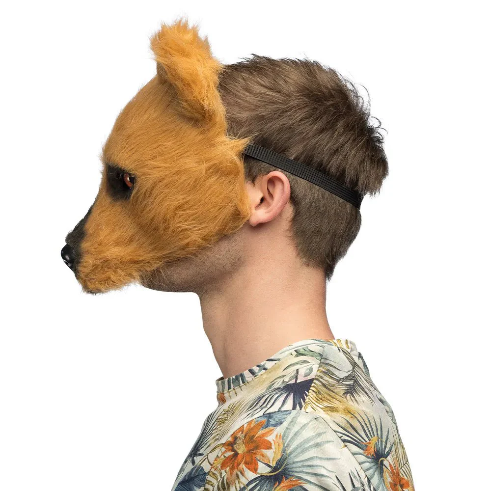 Beer Masker Bruin Pluche - Image 3