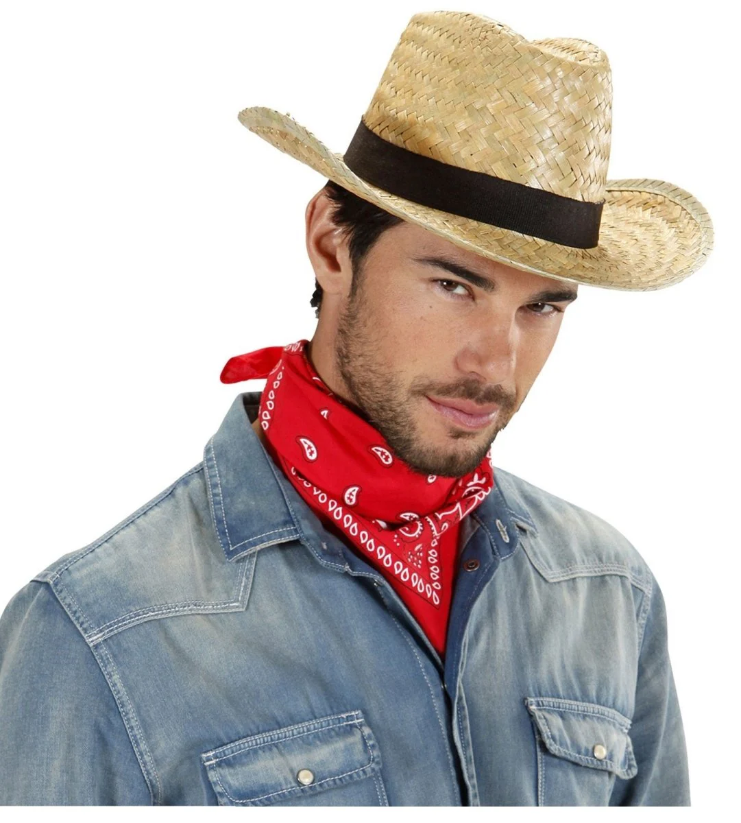 Beige Hoed Stro - Image 3