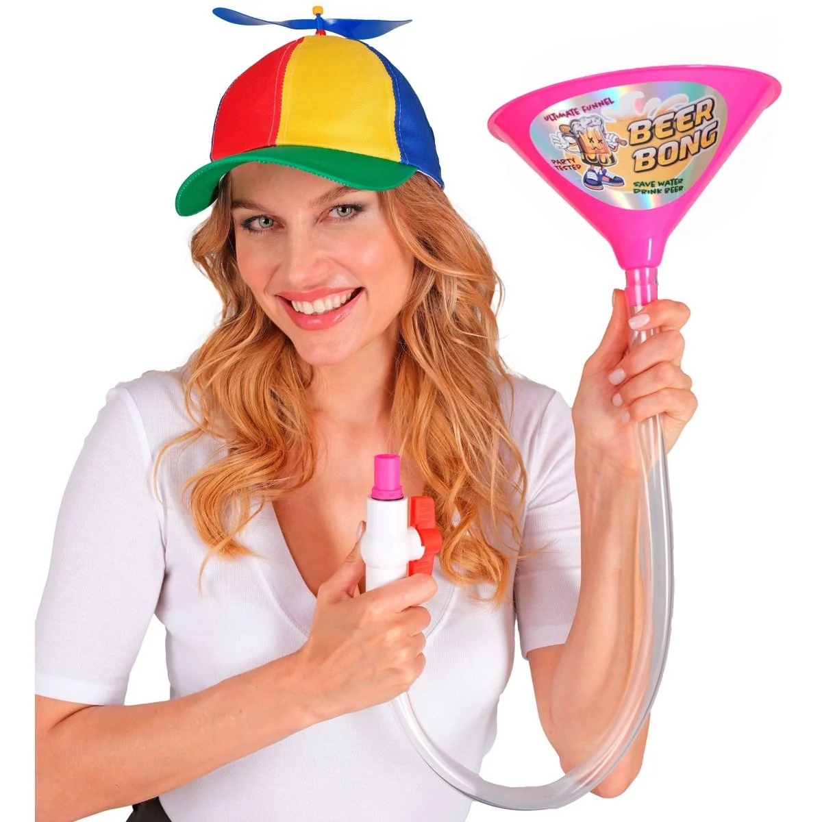 Bier Drankspel Trechter Roze - Image 3
