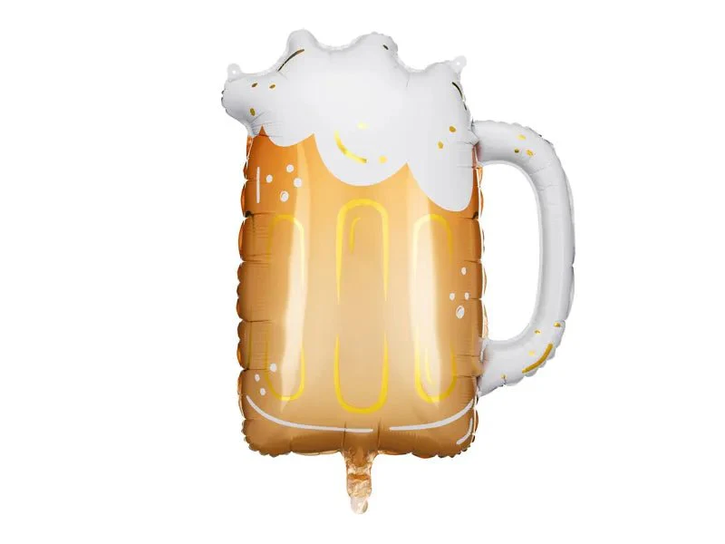 Bier Helium Ballon Leeg 54cm