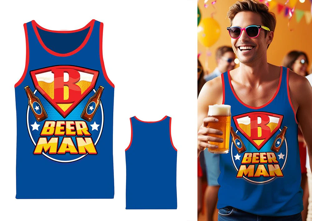 Bier Shirt Heren