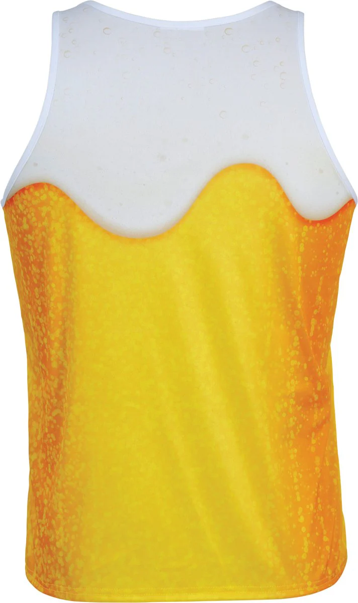 Bier Shirt Wit Goud - Image 3
