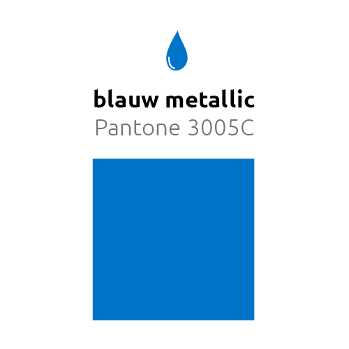 Blauwe Ballonnen Metallic 25cm 50st - Image 2