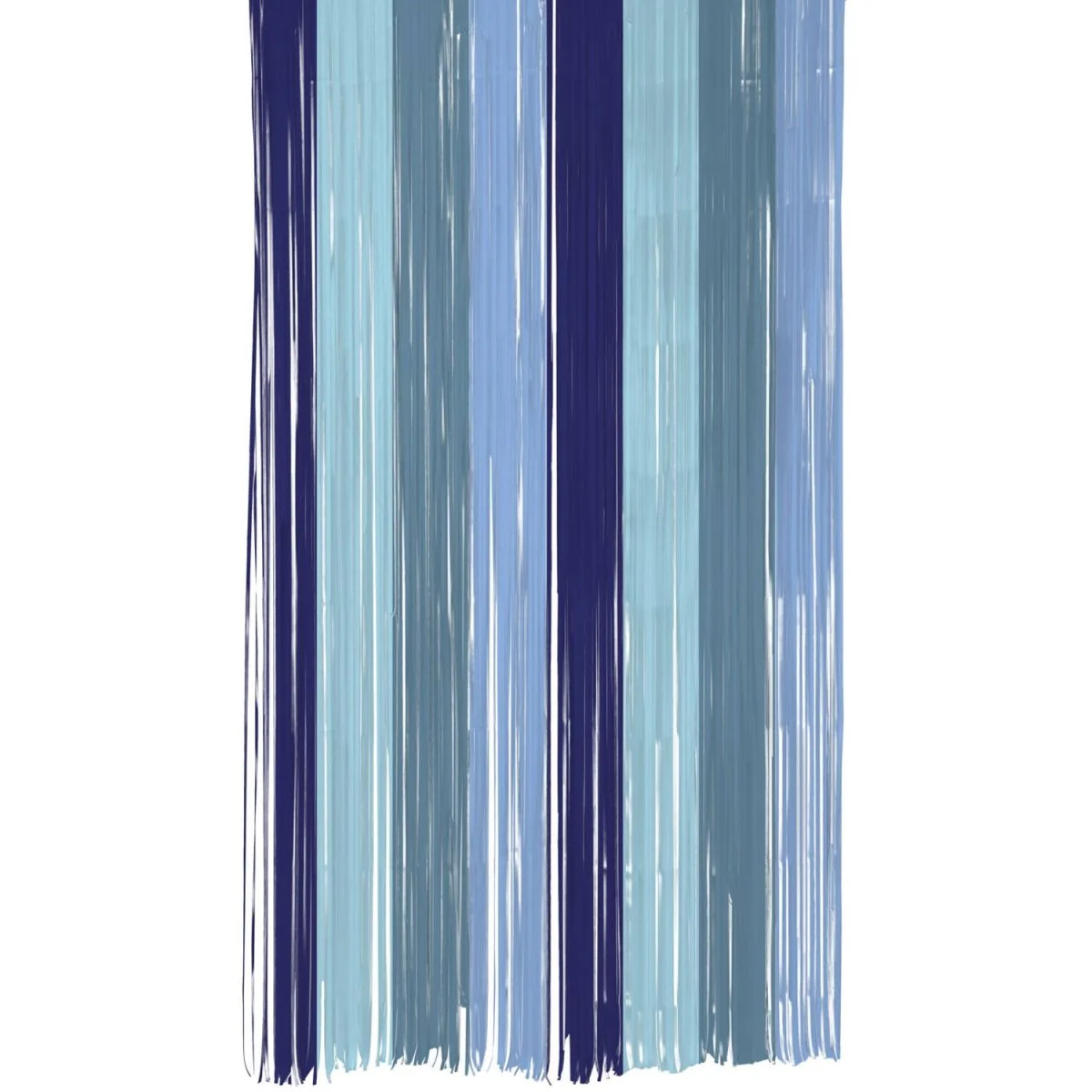 Blauwe Deurgordijn Gestreept 2m