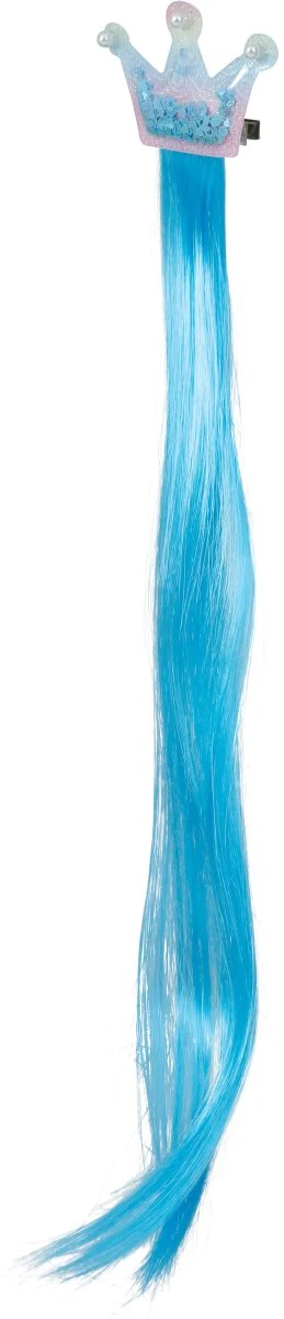 Blauwe Hair Extension Kroon 35cm - Image 3