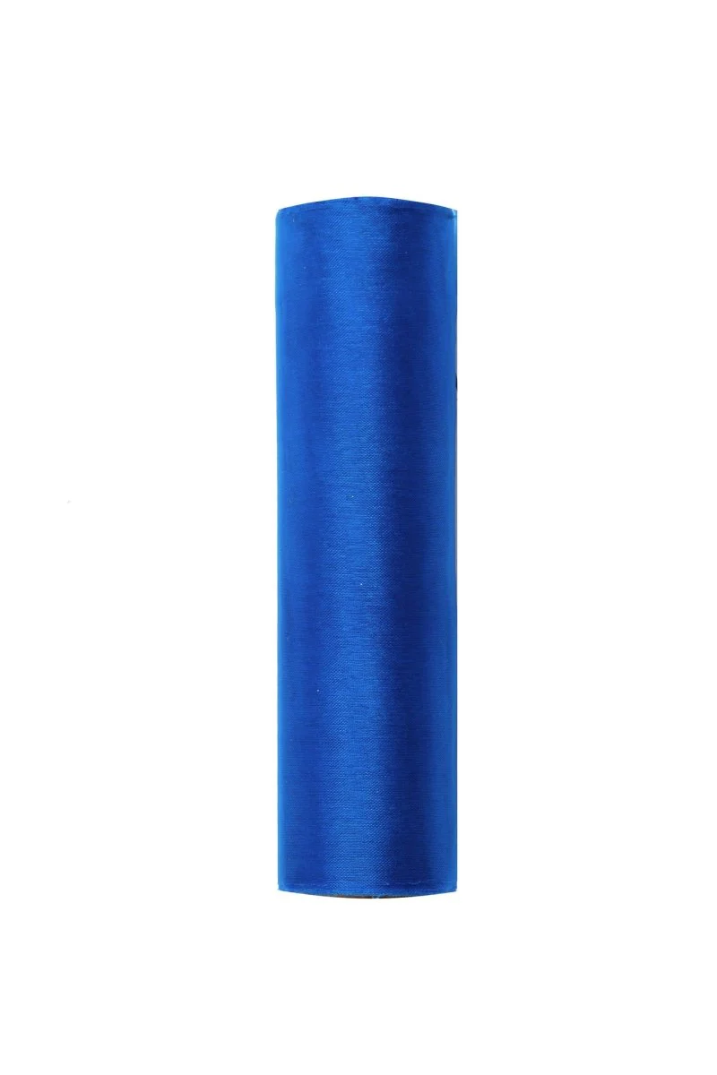 Blauwe Organza Stof 16cm 9m - Image 3