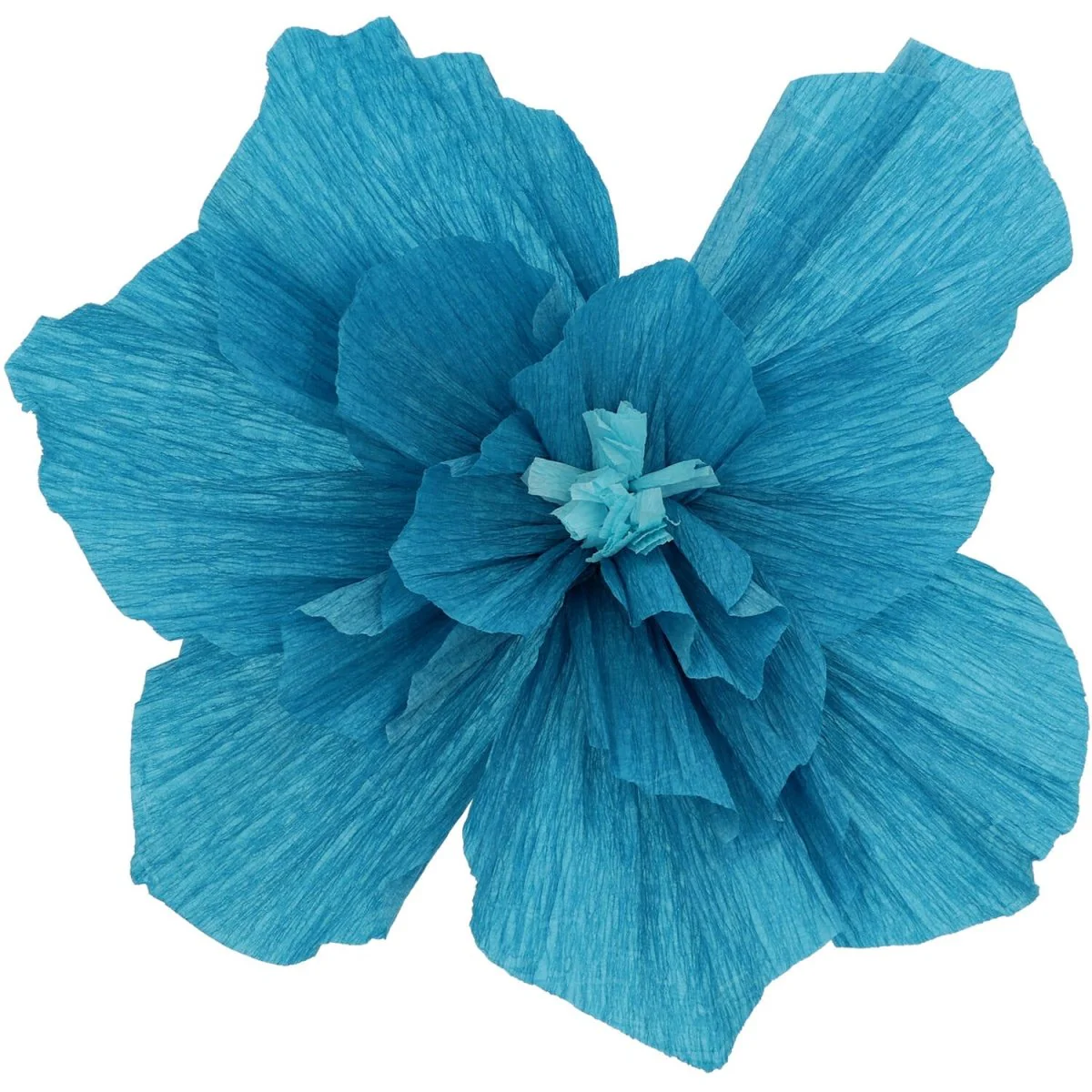 Bloemen Tafeldecoratie Blauw 30cm 3st - Image 2