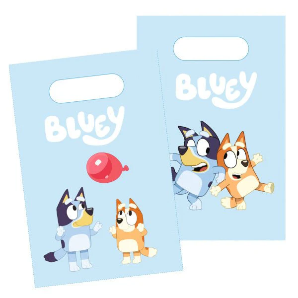 Bluey Uitdeelzakjes 23,6cm 8st
