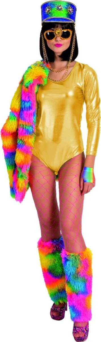 Bodysuit Goud Metallic Dames - Image 2