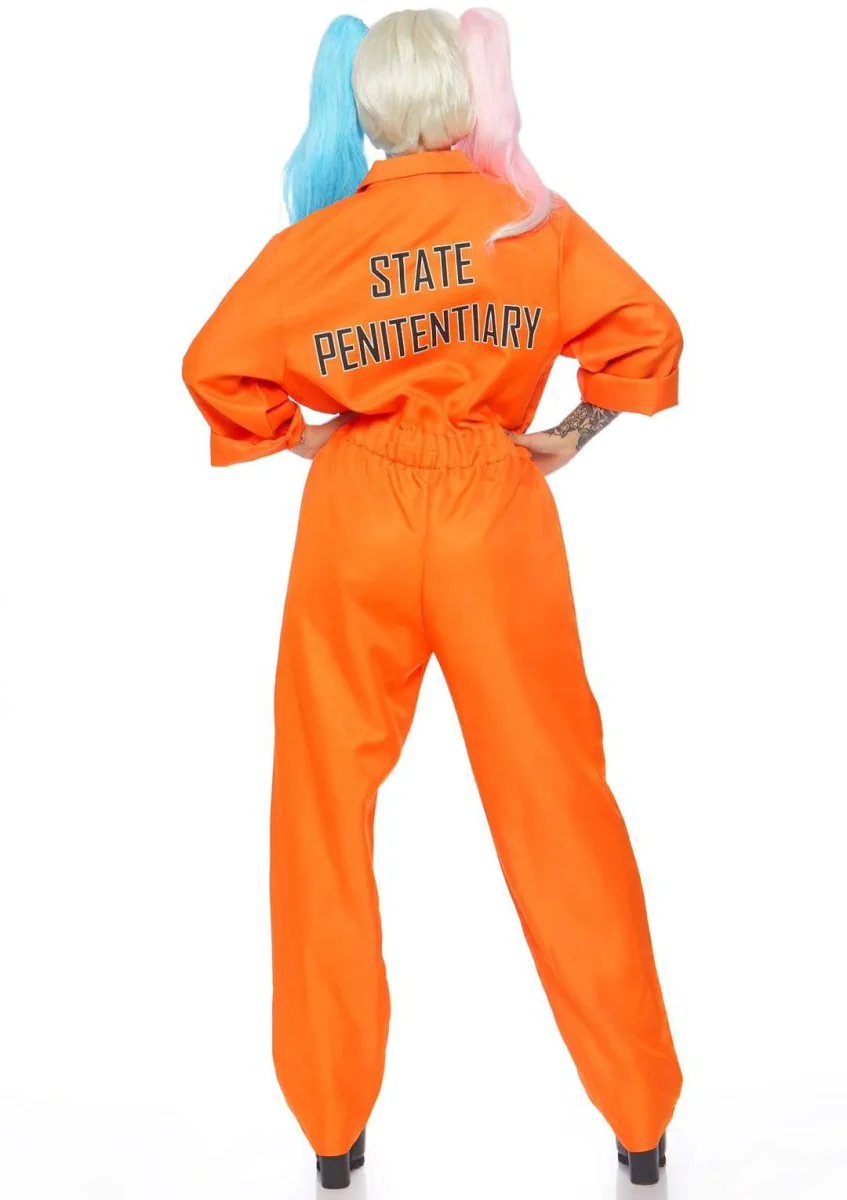 Boef Jumpsuit Oranje Dames Leg Avenue - Image 8