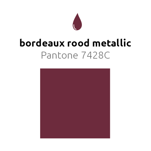 Bordeaux Rode Ballonnen Metallic 25cm 10st - Image 2