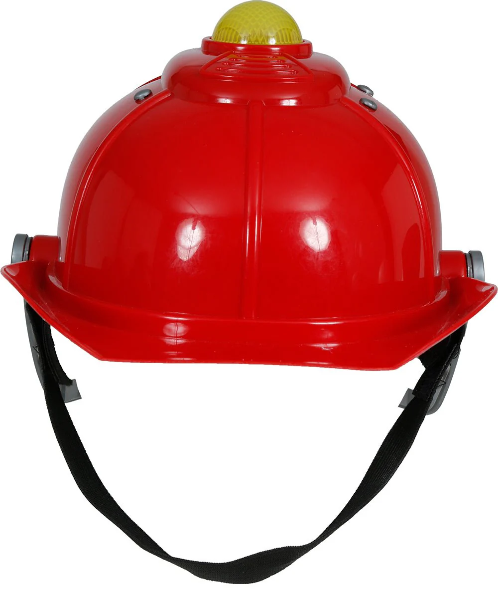 Brandweerman Helm Rood Met Sirene En Licht - Image 4