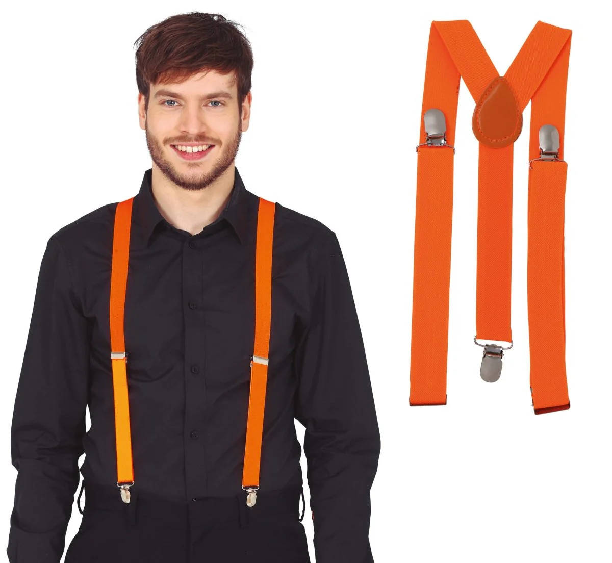 Bretels Neon Oranje - Image 4