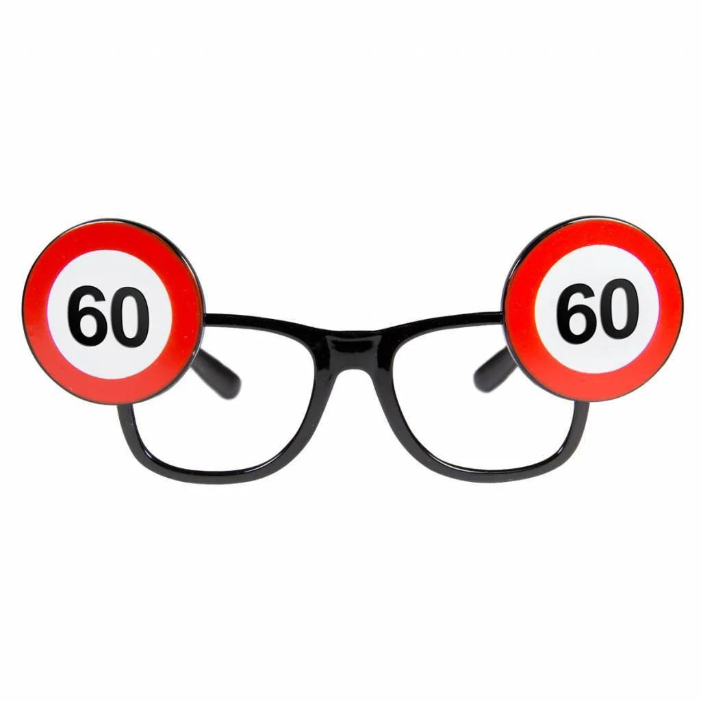 Bril 60 Jaar Verkeersbord