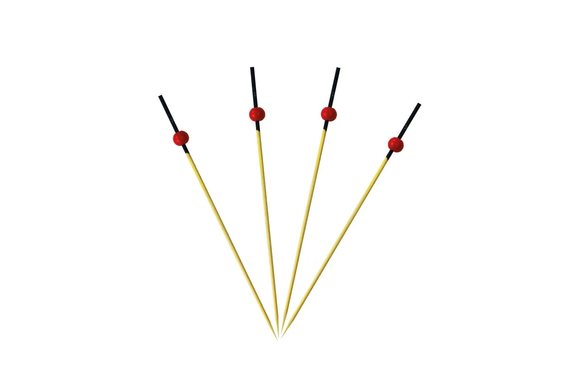 Bruine Cocktailprikkers Hout 24st