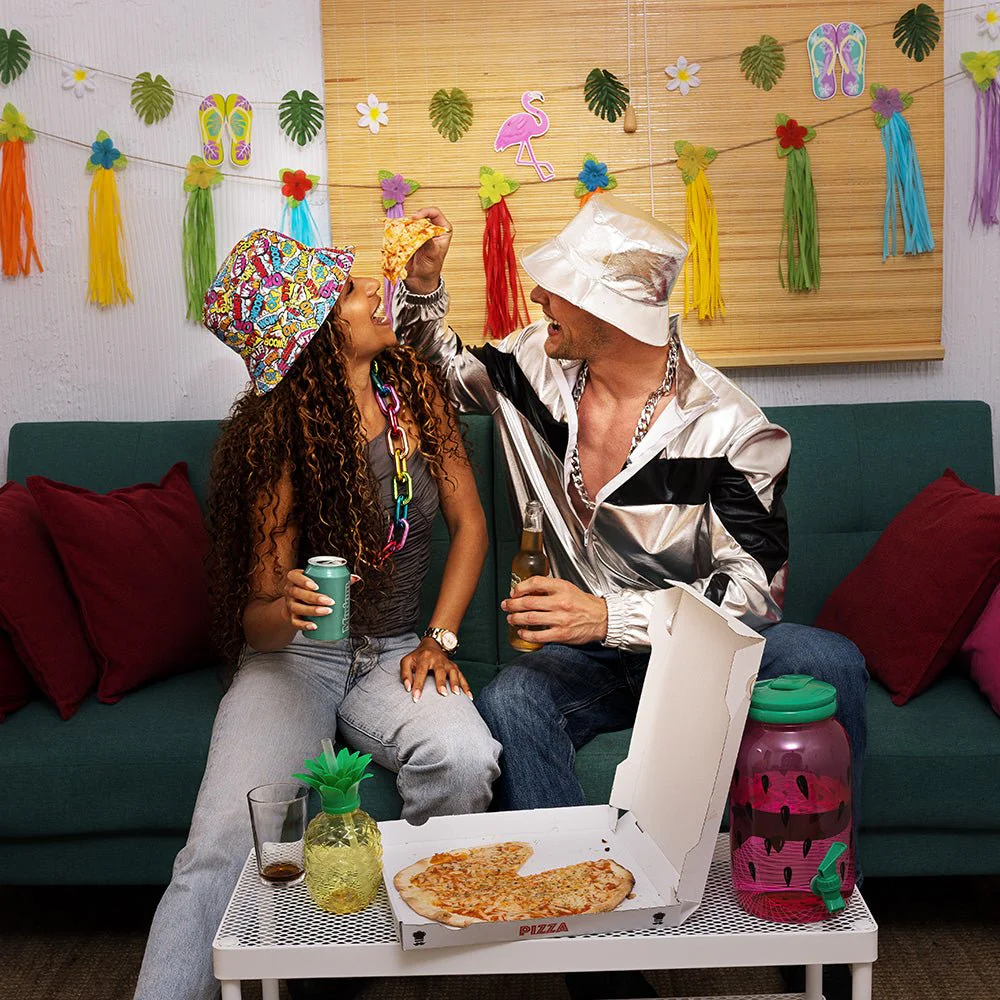 Bucket hat Glimmer zilver - Image 5