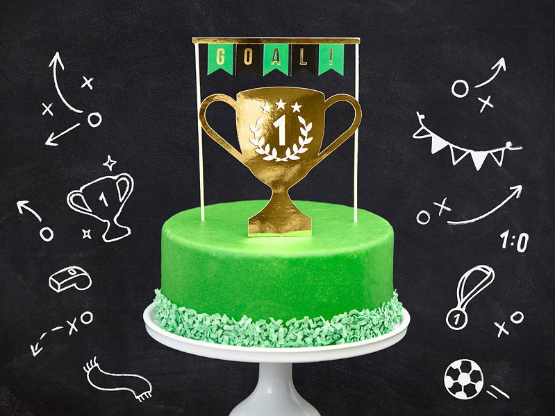 Caketopper Goal 20cm 2st - Image 3
