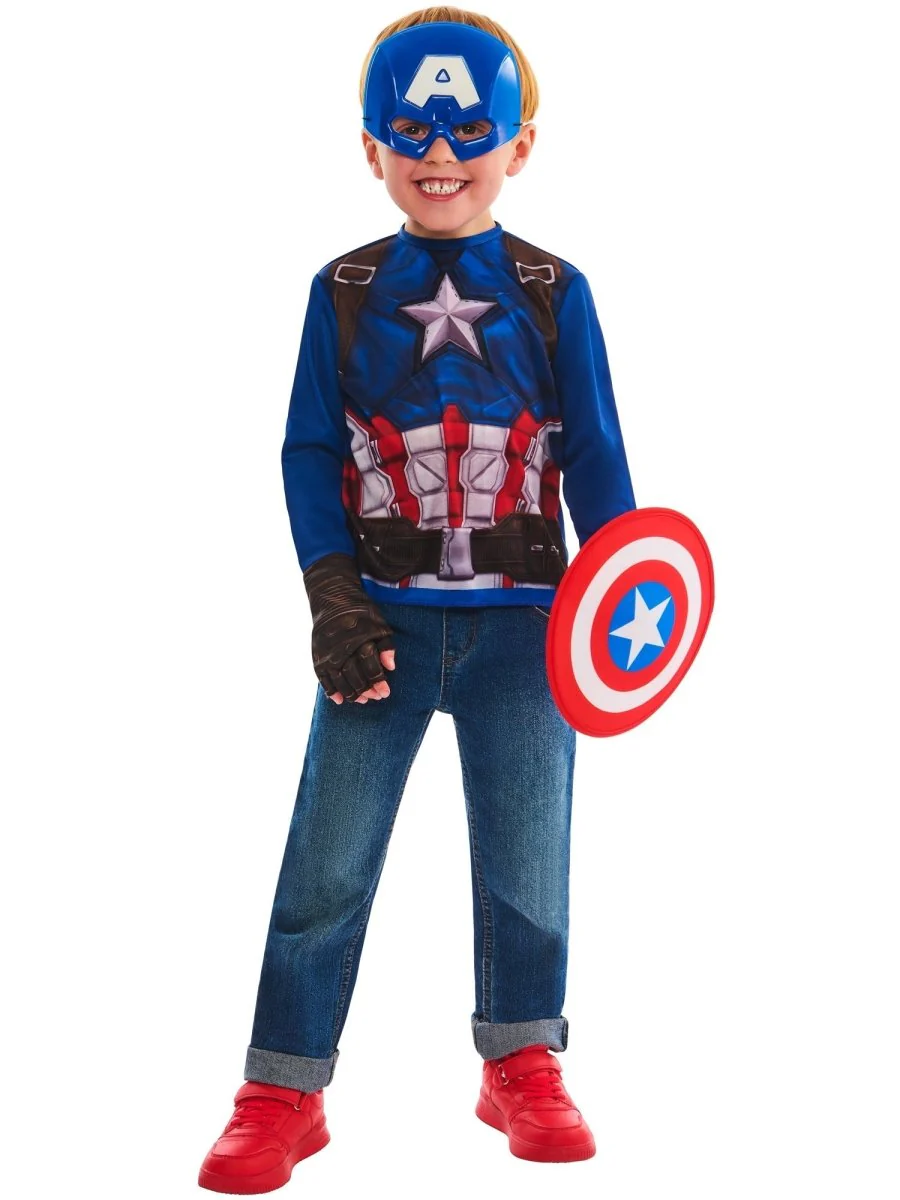 Captain America Kostuum Kind - Image 7