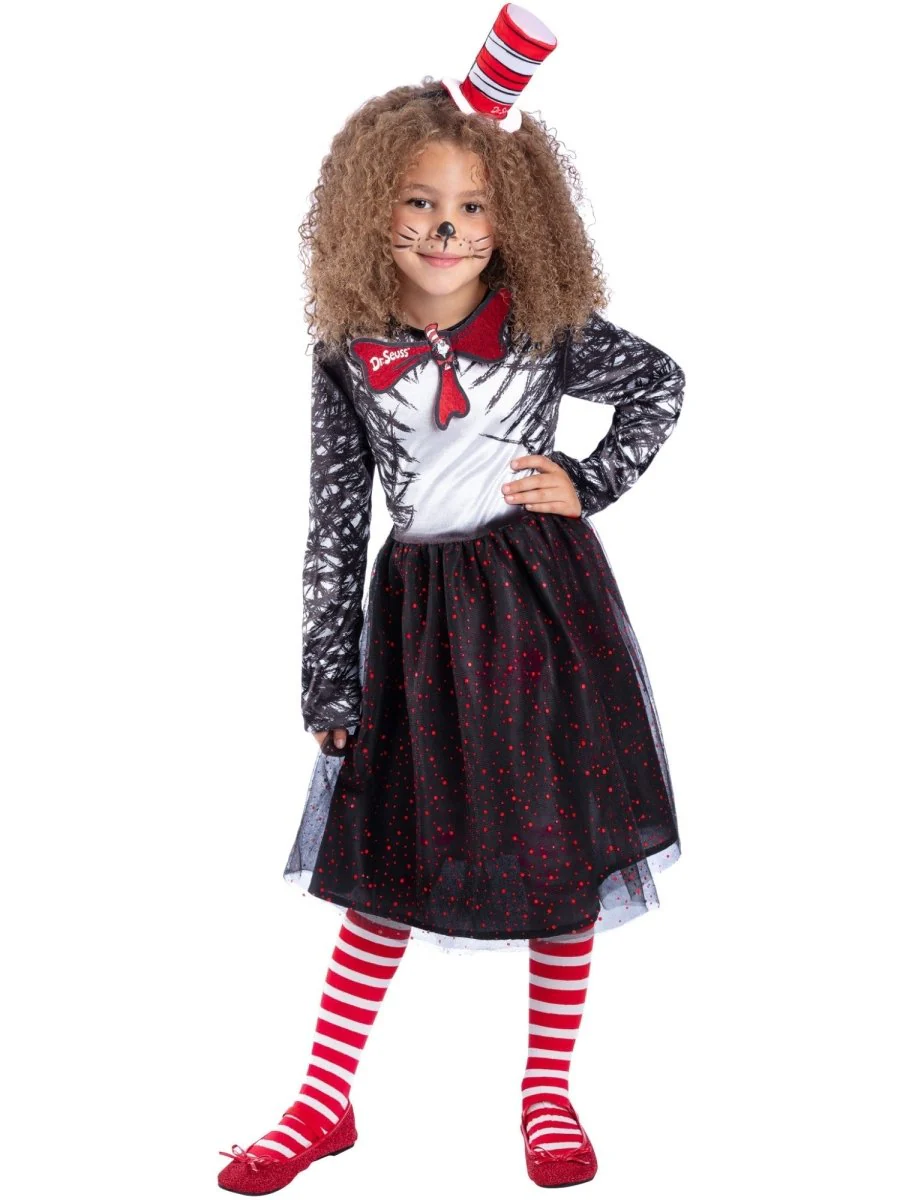 Cat In The Hat Jurk Meisje