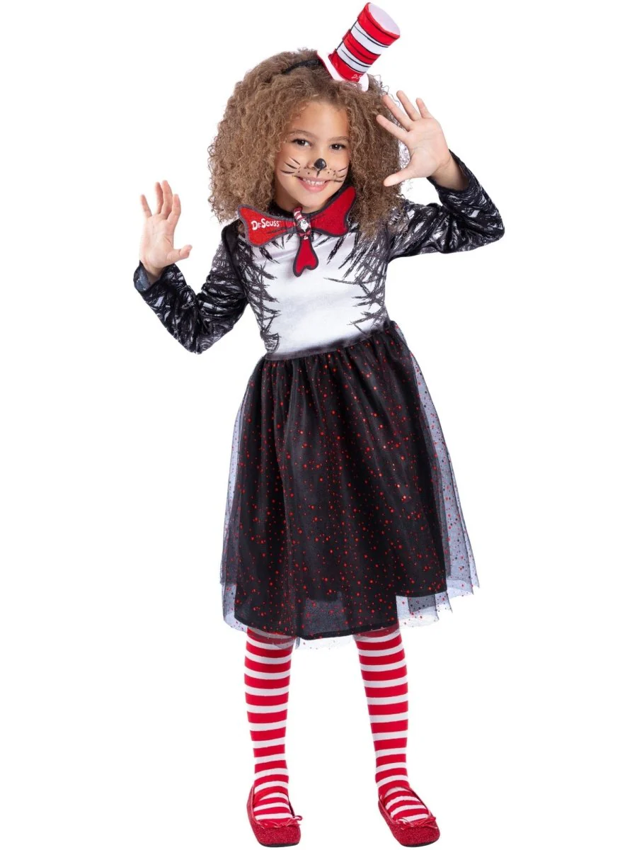 Cat In The Hat Jurk Meisje - Image 4