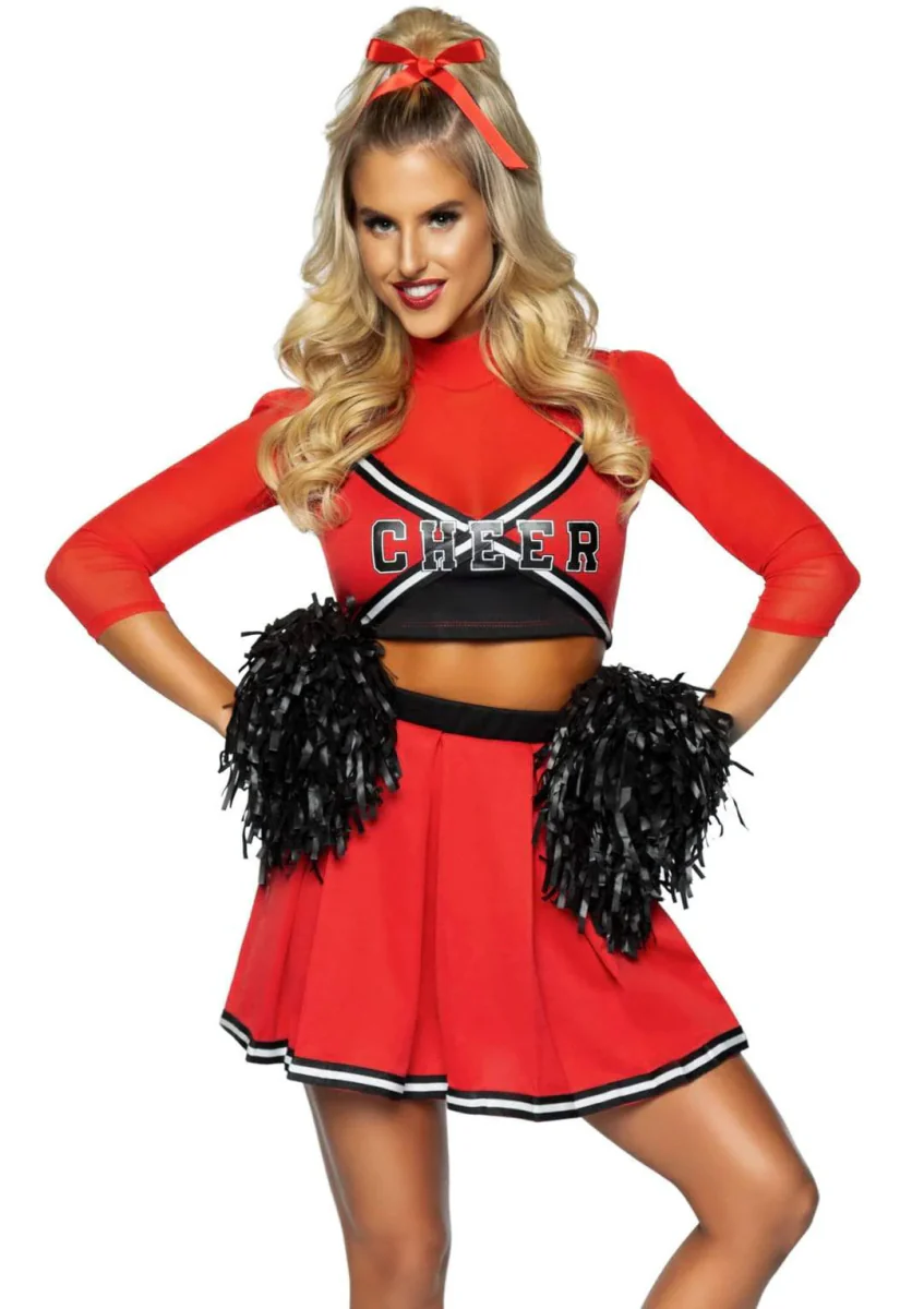 Cheerleader Pak Dames Leg Avenue - Image 3