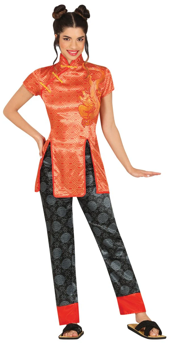 Chinees Kostuum Rood Dames