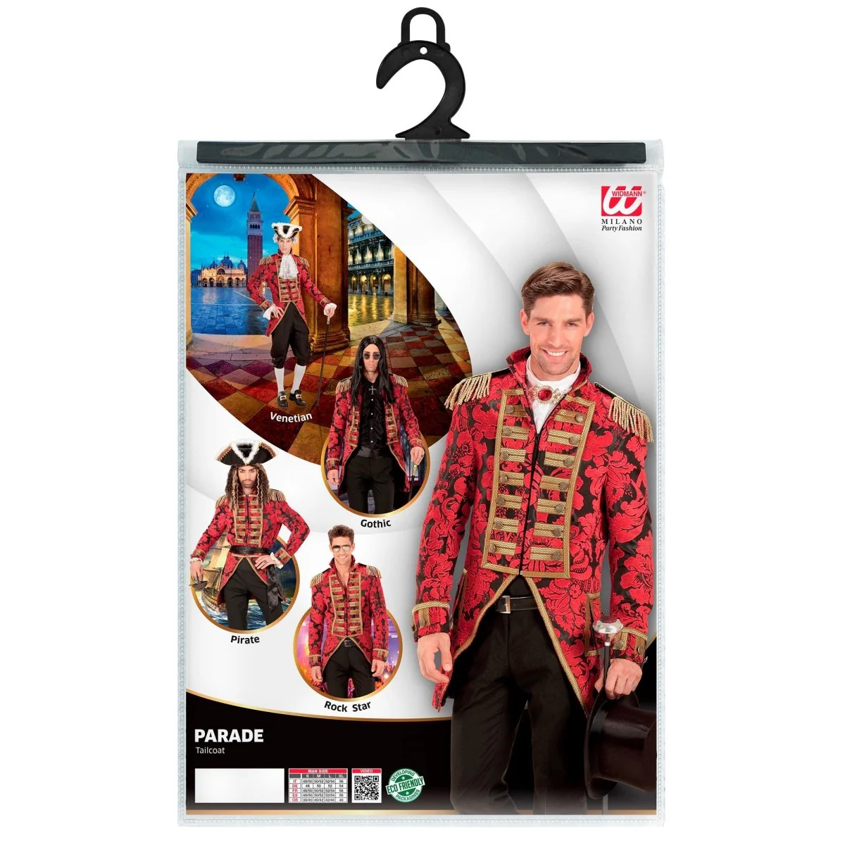 Circus Jas Rood Goud Heren - Image 5