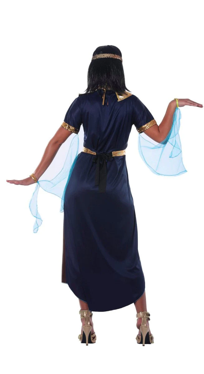 Cleopatra Kostuum Zwart Goud Dames - Image 2