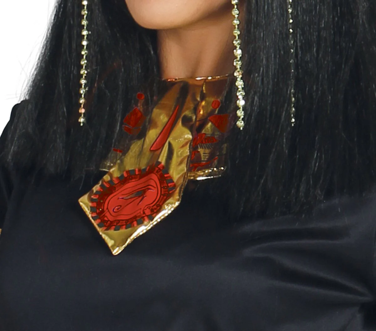 Cleopatra Kostuum Zwart Goud Dames - Image 3