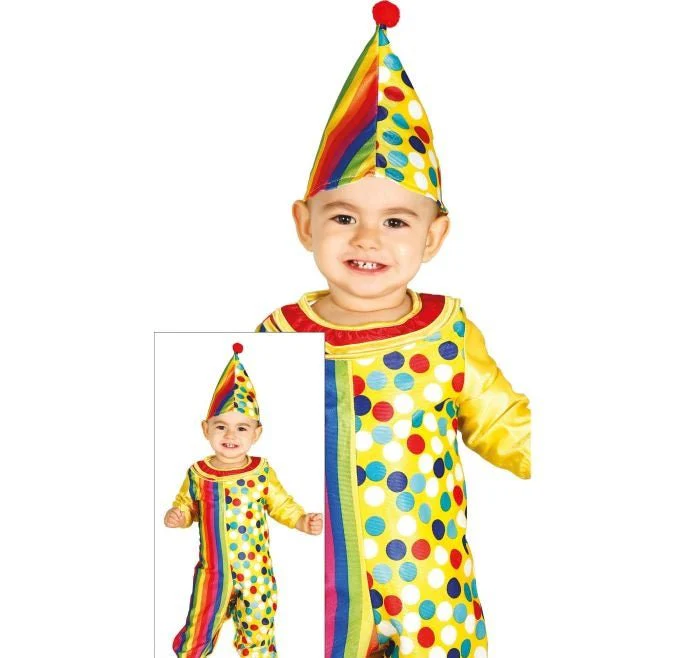 Clown Kostuum Baby Gekleurd - Image 4