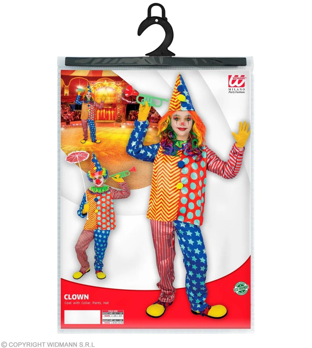 Clownspak Kind 3 delig - Image 4