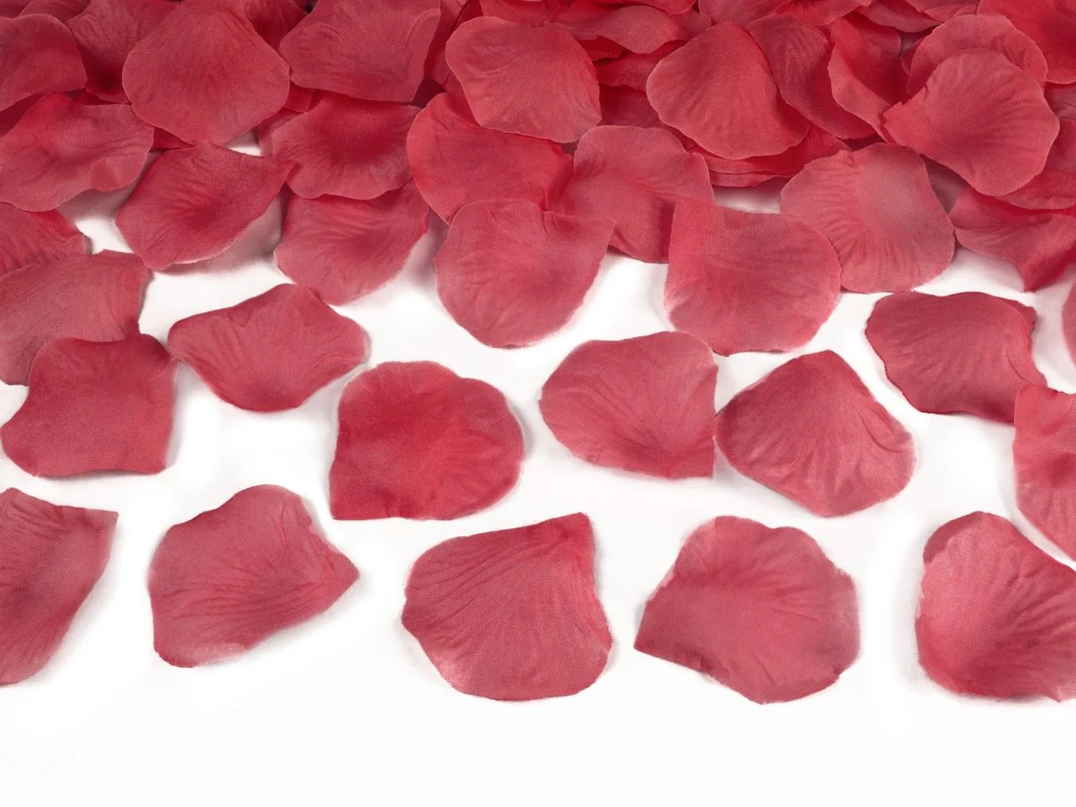 Confetti Kanon Bordeaux Rode Rozenblaadjes 60cm - Image 3